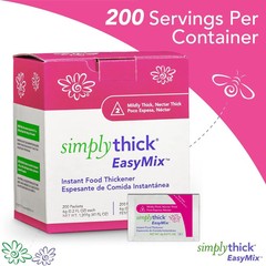 Simply Thick Easy Mix 200 count packetsNectar Food Thickener Exp 2/24/27