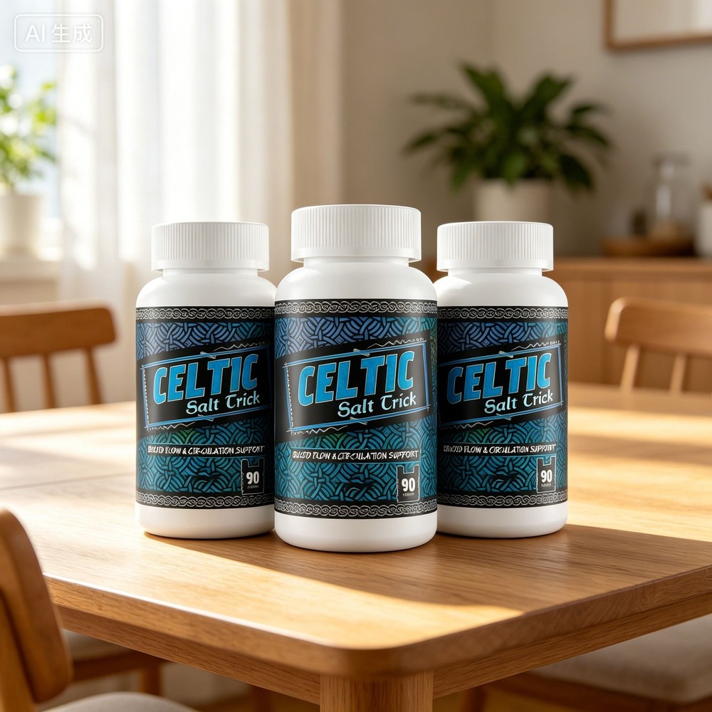 Salt Flow Trick Boost for 3XCeltic Blood Our Blood Circulation Supplements Best