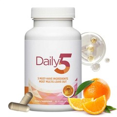 3X Doctors’ 90 Daily5 Preferred Vegan Capsules Dietary Supplement