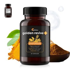 UpWellness Golden Revive + Joint Support Supplement 60 Counts