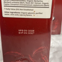 2 X Cayenne Pepper Hawthorn Beet Root Turmeric Vitamin K2+D3 Liquid Drops 60ML