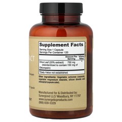 2 X Sunergetic, Olive Leaf Extract, 750 mg, 120 Capsules