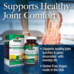 Nature’s Answer Turmeric and Ginger Capsules 90 Count | Joint Support |