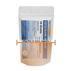 FitPowders Citicoline Powder, Pure CDP Choline with 0.88 Ounce (Pack of 1)