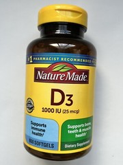 Nature Made Vitamin D3 25 mcg 650 Softgels Dietary Supplement EXP 04/2026