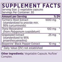 Turmeric Curcumin All Fully Standardized 1000mg 95% Curcuminoids, BioPerine H…