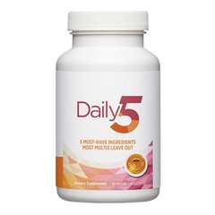 Premium 3X Doctors’ Preferred Daily5 90 Vegan Capsules Dietary Supplement