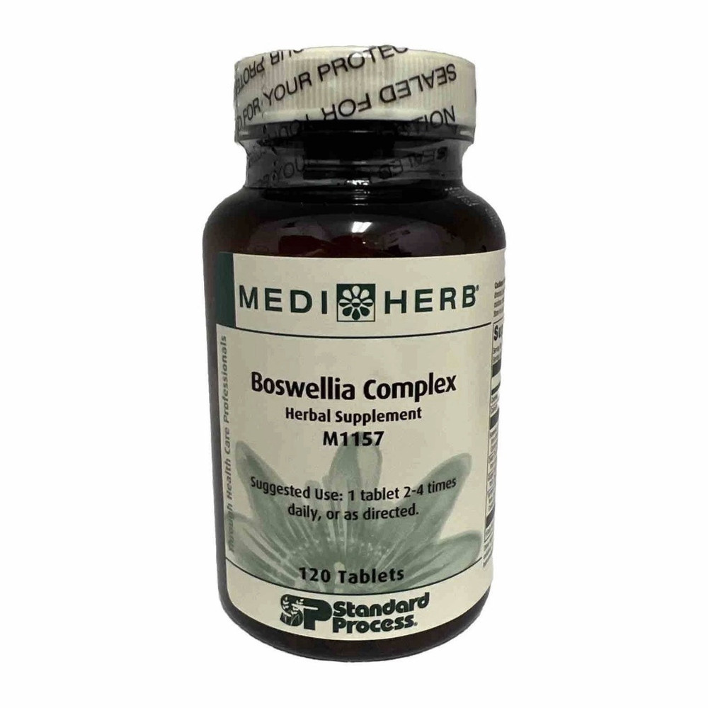 MediHerb Boswellia Complex Herbal Supplement, 120 Tablets M1157