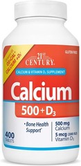 Calcium 500mg + D3 Tablets — Bone Strength Support