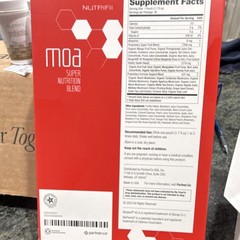 Nutrifi MOA Super Nutrition Blend Superfood Supplement Liquid 30 Pouches