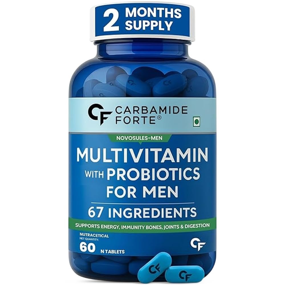 Carbamide Forte Men Multivitamin 60 N – Vitamins Minerals & Probiotics