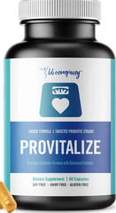 BB Company Provitalize Women’s Probiotic 60 Capsules New/Sealed