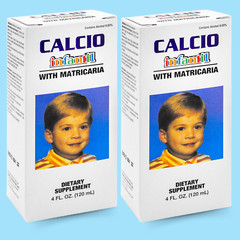 Menper Children’s Calcio Infantil Supplement with Matricaria – 4 fl oz (2-Pack)