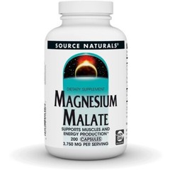 Source Naturals Magnesium Malate 200 Capsules 1/2028