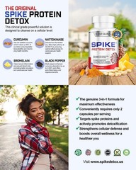 Spike Protein Detox – Support Supplement with Nattokinase 4000Fu,…