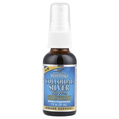 Colloidal Silver, Herbal Tincture Spray, 150 PPM, 1 fl oz (30 ml) (150 PPM per