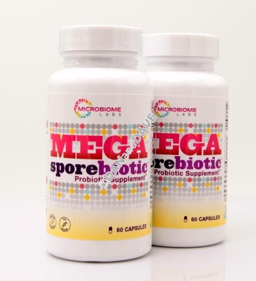 Microbiome Labs MegaSporeBiotic 2 Bottles (2) EXP: 09/2026