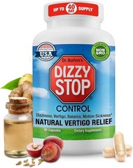 Dr. Barton’s Vertigo Relief Products with Ginger and Grape Seed – Non-Drowsy …