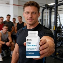 Advanced Men’s Prostate Support by Ideal Prostate Plus with Saw Palmetto, Lycope
