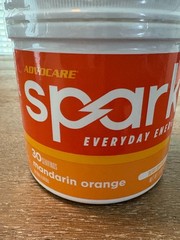 Advocare Spark Canister Energy Drink- Mandarin Orange, 42 Servings