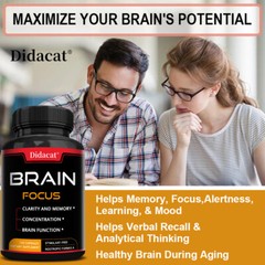 Brain Focus Supplements – Boost Memory, Clarity, Immunity And Overall Vitality