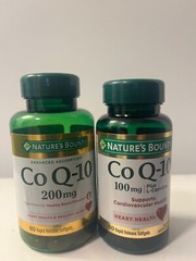 Bonus Pack! – Nature’s Bounty Co Q-10 200mg Tablets – 80 Count + 100mg – 60count