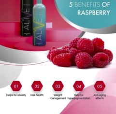 NVI ALIVE Proprietary Liquid Dietary Food Supplement (Apple Cinnamon Flavor)