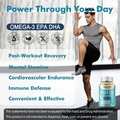 Fish Oil 120pcs – Brain Development, Improve Cognitive Function and Immunity