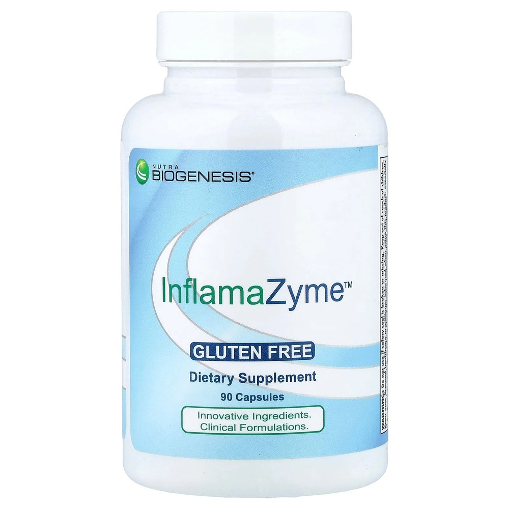 2 X Nutra BioGenesis, InflamaZyme�, 90 Capsules