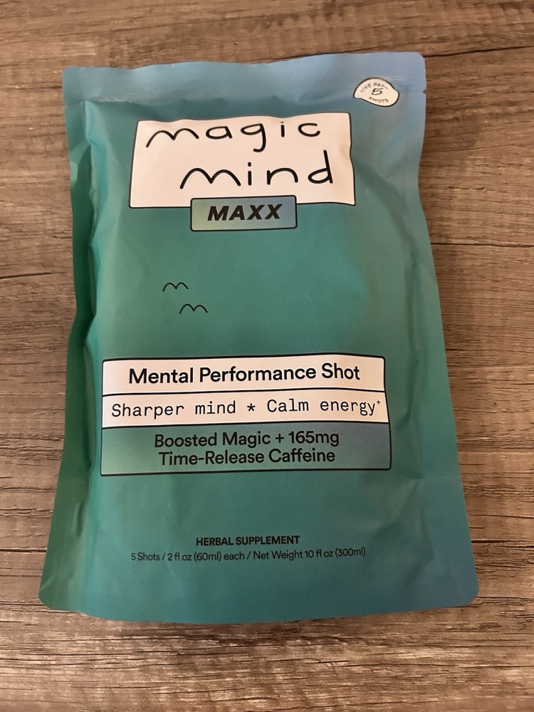 Magic Mind MAXX Mental Performance Shot | Maximum Strength | 165mg Time-Release