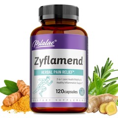Zyflamend 120pcs – Joint Supplement, Healthy Inflammation and Herbal Pain Relief