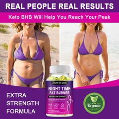Keto Gummies Advanced Weight Loss Night Time Fat burner Appetite Suppressant