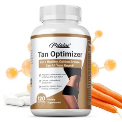 Tan Optimizer 120pcs-Evens Out Skin Tone,Boosts Confidence,Promotes Perspiration