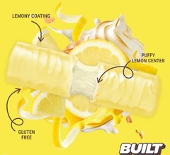 Built Puff Protein Bar ~ Lemon Meringue Pie Flavor ~ 1 Bar