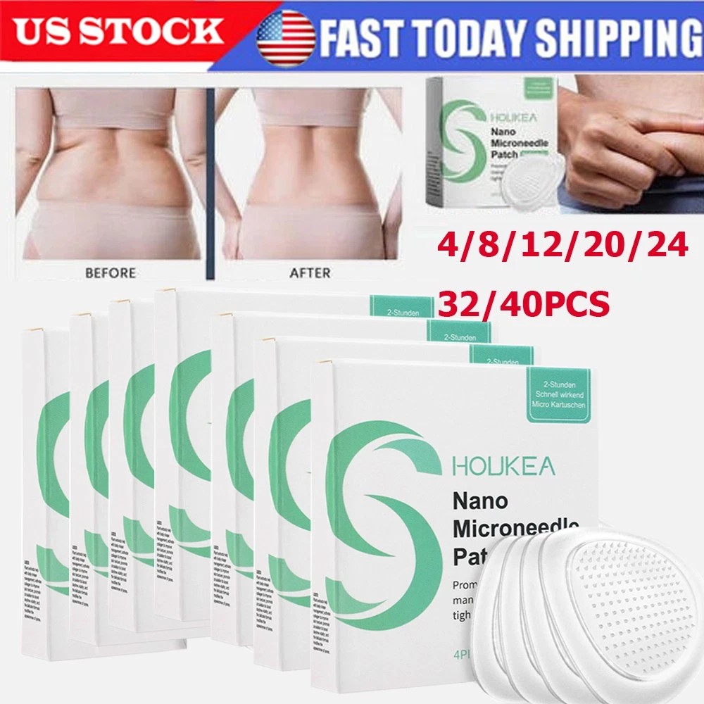 4-40PCS Nano Micro-needle Patch -Body Patch-Unisex Slimming Microneedle Patch