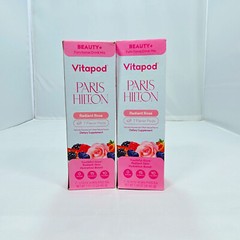 Vitapod Paris Hilton Beauty+ Radiant Rose Drink Mix Pods 14 Count Beauty Boost