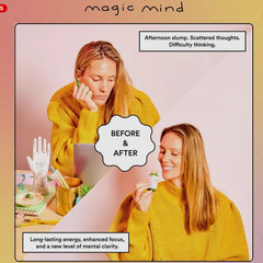 Magic Mind Energy & Focus Drink Shots 5 Pack (2 FL oz) – Ships Free!