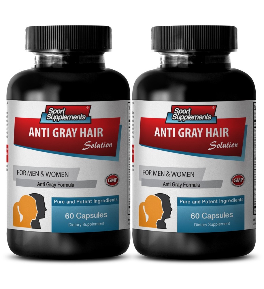Make Hair Roots Stronger Pills – Anti-Gray Hair Solution 1500mg – Anti Gray 2B