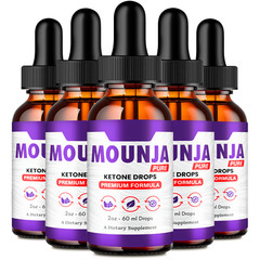 (5 Pack) Mounja Pure Drops Advanced Weight Loss, MounjaPure Premium Formula Drop
