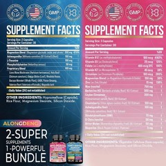 ALongDeng Soothe-Smooth Bundle,Soothe & Smooth Bundle Multivitamin Combo