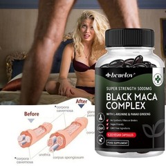 Black Maca Complex Improve Endurance Energy Boosting Support 120 Capsule