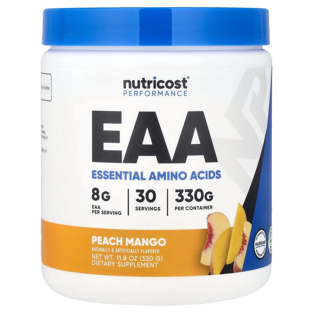 2 X Nutricost, Performance, EAA, Peach Mango, 11.8 oz (330 g)