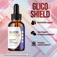 (3 Pack) Glico Shield Blood Support Drop GlicoShield Vitamin Formula 90 Servings