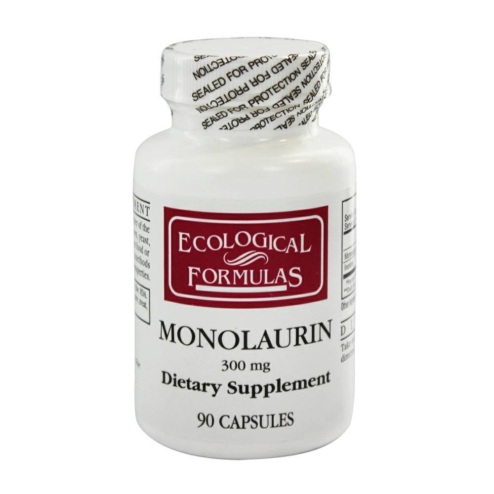 Ecological Formulas Monolaurin 300 Mg – 90 Capsules