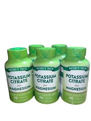 (5)Nature’s Truth Potassium Citrate Supplement 275mg 360 Capsules 11/30/2026+