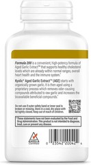 Kyolic Aged Garlic Extract Formula 200, Cardiovascular & Immune*, Reserve, 120 C
