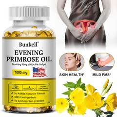Evening Primrose Oil Capsules 1000MG with GLA -Anti-Aging,Whitening Capsules