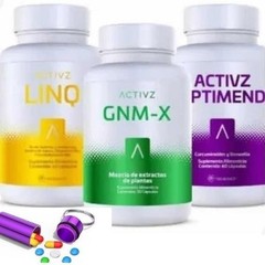 2 Sets of Authentic ACTIVZ TRIFECTA Combo: GNMX, Linq, Optimend. Exp 2026