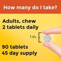 Nature Made Extra Strength Chewable Vitamin C 1000mg – 90 Tablets