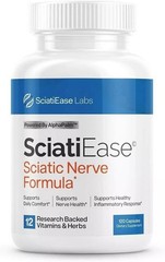 1-3 PACK SciatiEase Labs Sciati Ease Sciatic Nerve Formula 120 Capsule